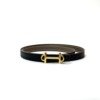 b2026061062-hermes-reversible-leather-belt-13mm Pre-Owned/ Pre-Loved/ Second-Hand Hermes Reversible Leather Belt 13mm, Others in Black, Etoupe, Gold Hardware Color, 70cm Size, Front View