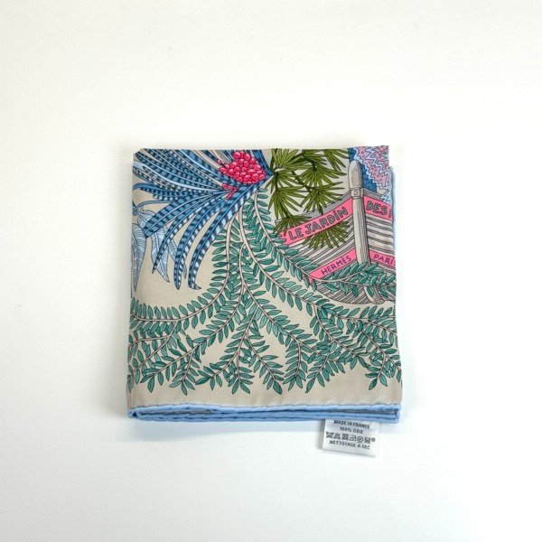 Pre-Owned/ Pre-Loved/ Second-Hand Hermes Silk Scarf 70cm, Others in Multicolour Color, 70cm Size, Front View