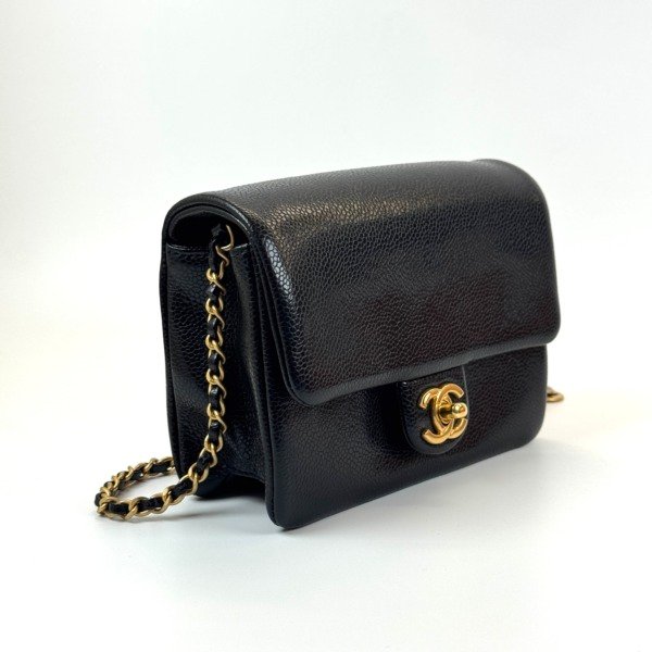 Chanel | 25K Caviar Mini Flap Square