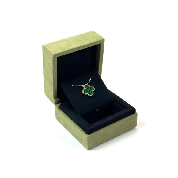 Van Cleef & Arpels (VCA) | Malachite Alhambra Necklace