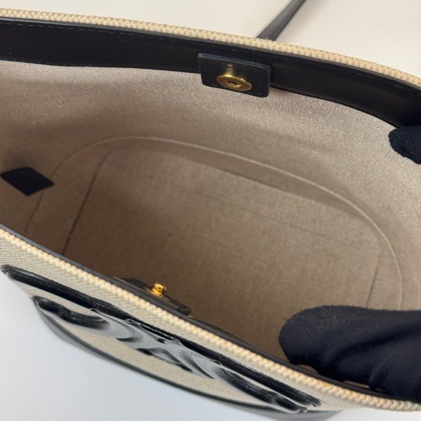 Celine | Triomphe Bucket Bag Canvas