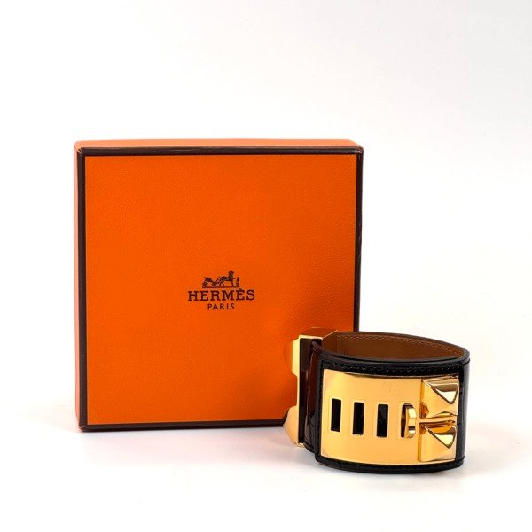 b202606824-hermes-alligator-cdc-collier-de-chien-bracelet-1 Hermes | Alligator CDC Collier de Chien Bracelet