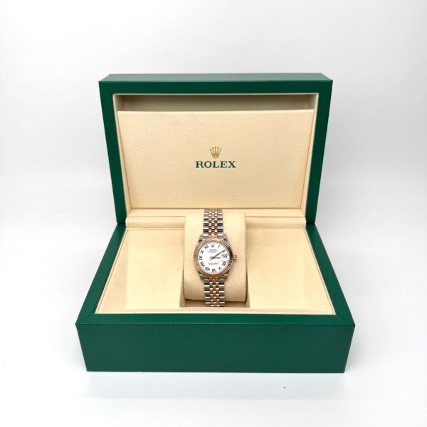 Pre-Owned/ Pre-Loved/ Second-Hand Others Rolex Datejust 31Oyster M278271, Watch in Oystersteel, Everose Gold Color, 31mm Size, Front View