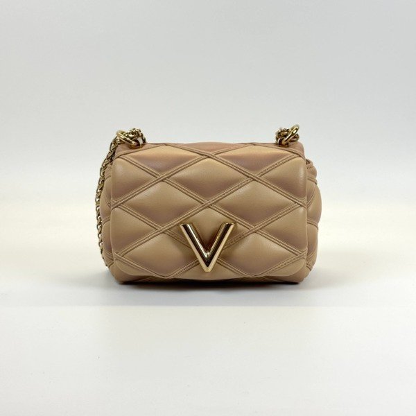 c202505350-louis-vuitton-lv-pico-go-14-mini-lv-twist Pre-Owned/ Pre-Loved/ Second-Hand Louis Vuitton (LV) Pico Go 14 Mini LV Twist , Bag in Beige & Purple, Gold Hardware Color, 15 x 10 x 6.5 cm Size, Front View