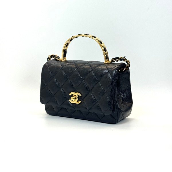 Chanel | Top Handle Cavair Mini Flap (Coco Handle)