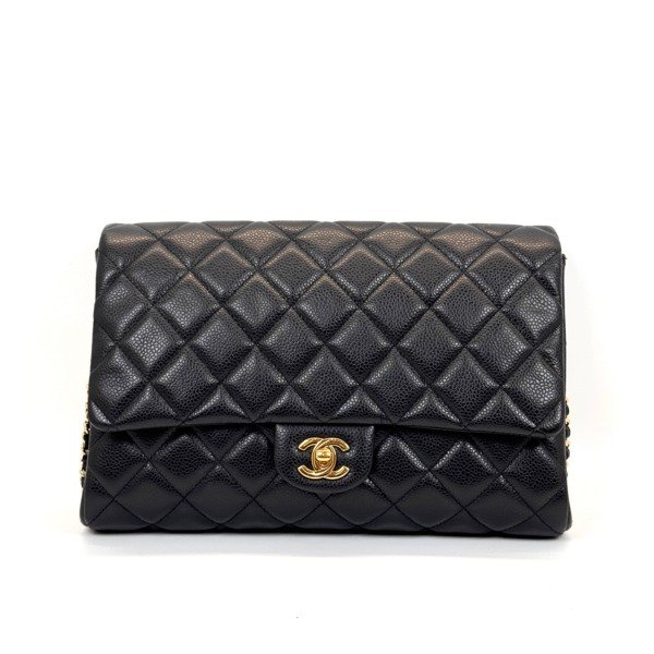 c2026011087-chanel-classic-clutch-on-chain-caviar-1 Chanel | Classic Clutch On Chain Caviar