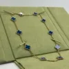 c2026021095-van-cleef-arpels-vca-10-motif-agate-alhambra-necklace-4 Van Cleef & Arpels (VCA) | 10 Motif Agate Alhambra Necklace