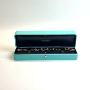 c2026081091-tiffany-co-hardwear-link-bracelet Pre-Owned/ Pre-Loved/ Second-Hand Tiffany & Co. Hardwear Link Bracelet, Bracelet in Yellow Gold Color, 20cm Size, Front View