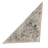 b2026061121-hermes-mille-et-un-lapins-pleated-triangle-scarf-cashmere Pre-Owned/ Pre-Loved/ Second-Hand Hermes Mille et Un Lapins Pleated Triangle Scarf Cashmere, Others in Naturel / Encre Color, L 208 x H 99 cm Size, Front View