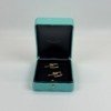 Pre-Owned/ Pre-Loved/ Second-Hand Tiffany & Co. Hardwear Link Earrings, Earring in Yellow Gold Color,  Size, Front View