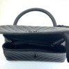 c2026011155-chanel-all-black-medium-coco-handle-chevron-7 Chanel | All Black Medium Coco Handle Chevron