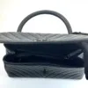 c2026011155-chanel-all-black-medium-coco-handle-chevron-7 Chanel | All Black Medium Coco Handle Chevron