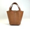 c2026061153-hermes-picotin-18 Pre-Owned/ Pre-Loved/ Second-Hand Hermes Picotin 18, Bag in Gold, Gold Hardware Color, Size, Front View