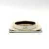 c2026061171-hermes-uni-bracelet Pre-Owned/ Pre-Loved/ Second-Hand Hermes Uni Bracelet, Bracelet in White, Gold Color, Size, Front View