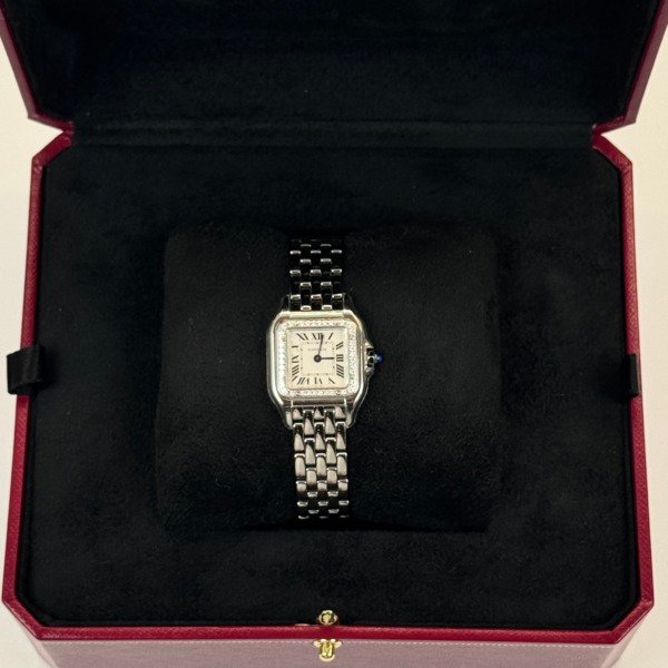 Cartier | Diamond Panthere De Cartier Watch Small Model CRW4PN0016