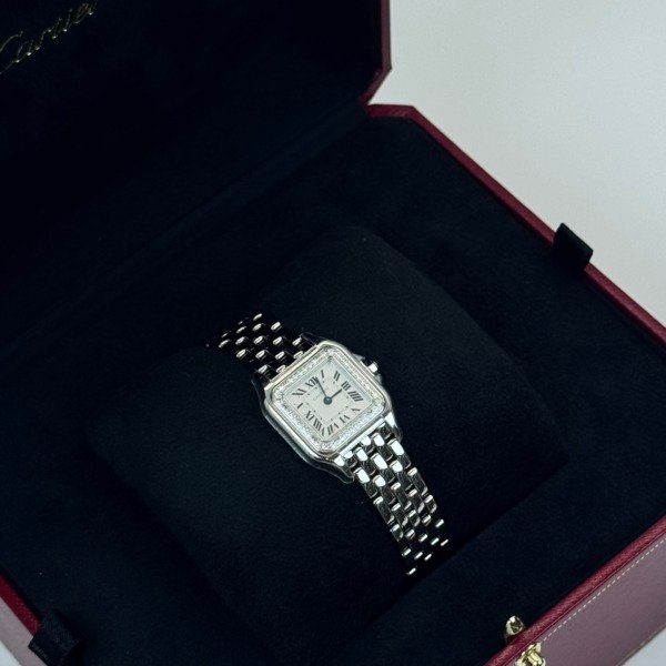 Cartier | Diamond Panthere De Cartier Watch Small Model CRW4PN0016