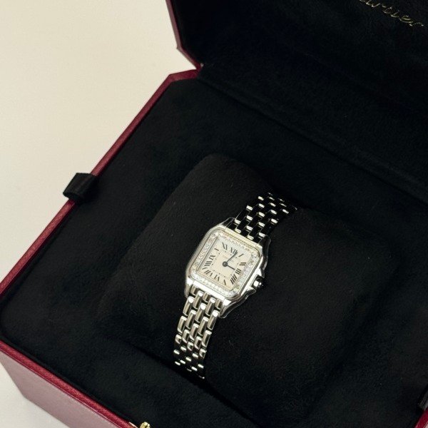 Cartier | Diamond Panthere De Cartier Watch Small Model CRW4PN0016
