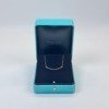 c2026081190-tiffany-co-diamond-t-smile-small-model Pre-Owned/ Pre-Loved/ Second-Hand Tiffany & Co. Diamond T Smile, Small Model, Necklace in Diamond, Rose Gold Color, Small Pendant, 40.6 cm Chain Size, Front View